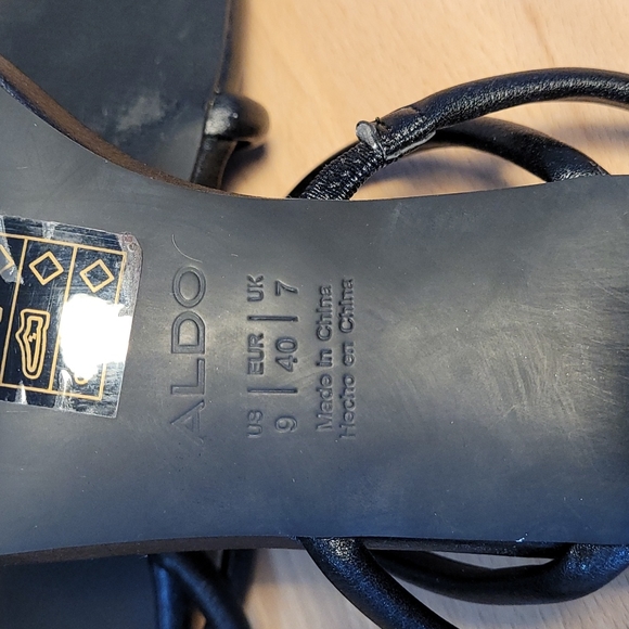 Strappy squared toe Aldo sandals - Picture 3 of 4